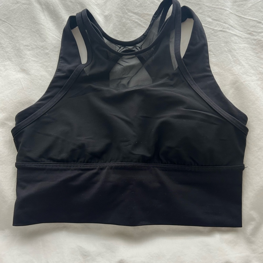Black Women's Sports Bra